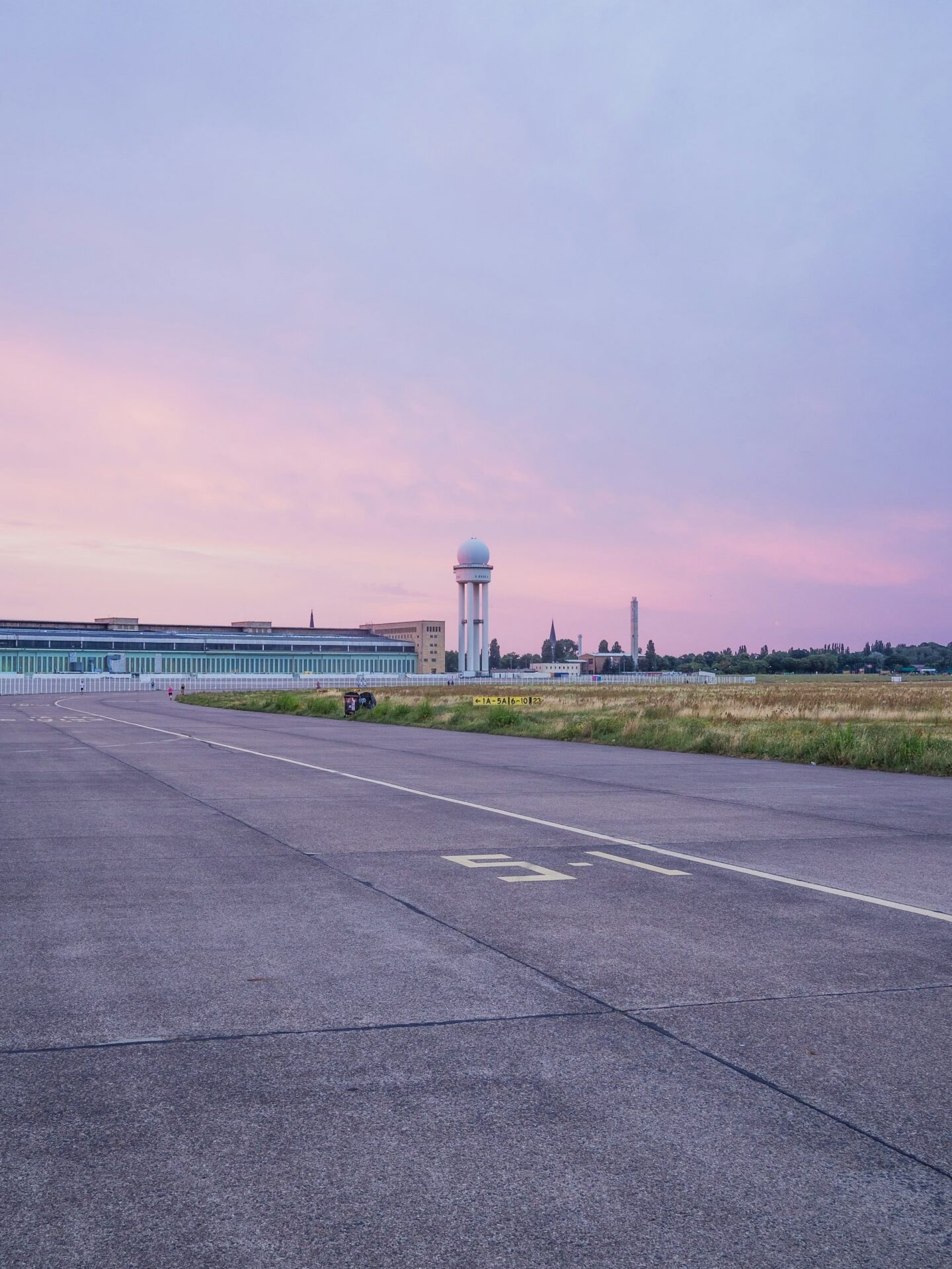 Tempelhofer Feld in Berlin-Tempelhof