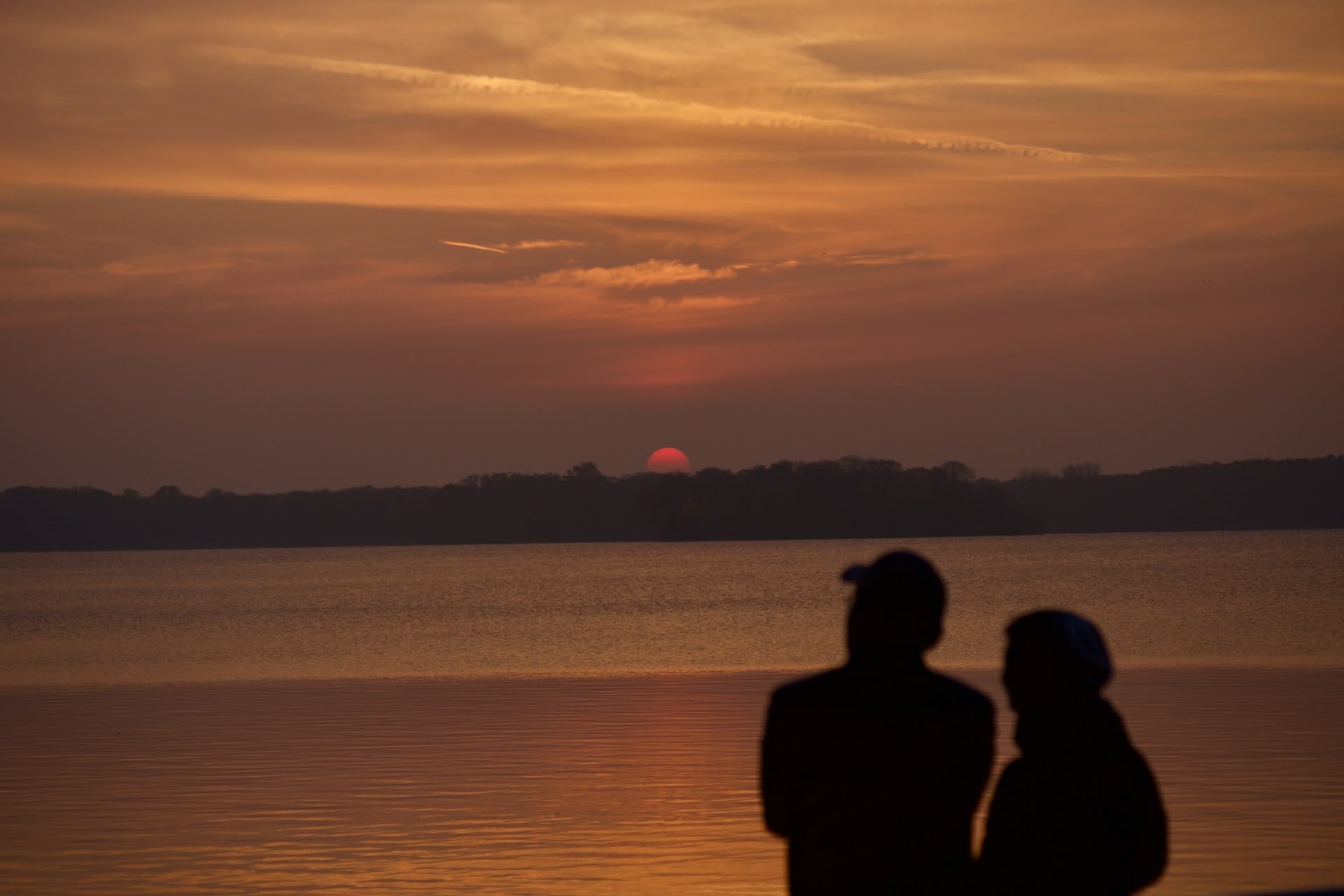 Tegeler See in Berlin-Reinickendorf